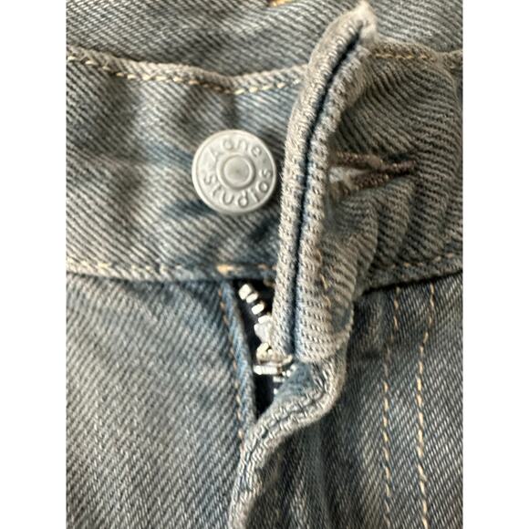 Acne Studios Black High Waist Mece Jeans 27x32 - Picture 4 of 12